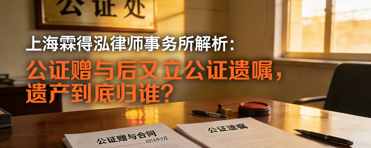 公证赠与后又立公证遗嘱,房屋归属的裁判规则解析——上海霖得泓律师事务所